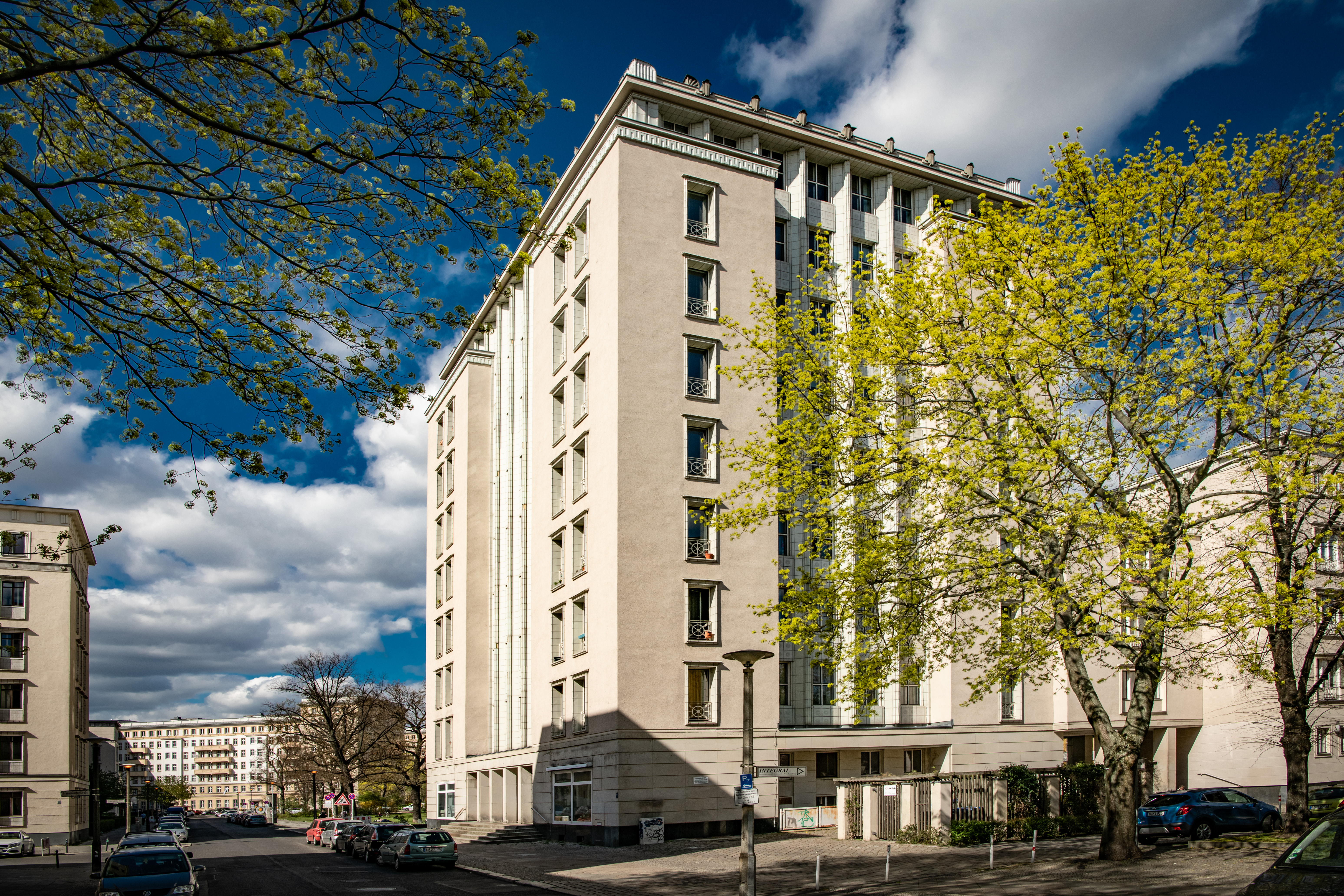 Hochhaus an der Weberwiese